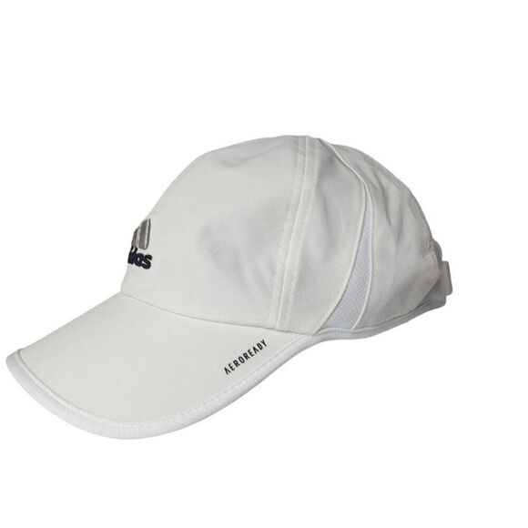 Adidas Women's White Baseball Cap AEROREADY Adjustable Cap NEW - Picture 6 of 7